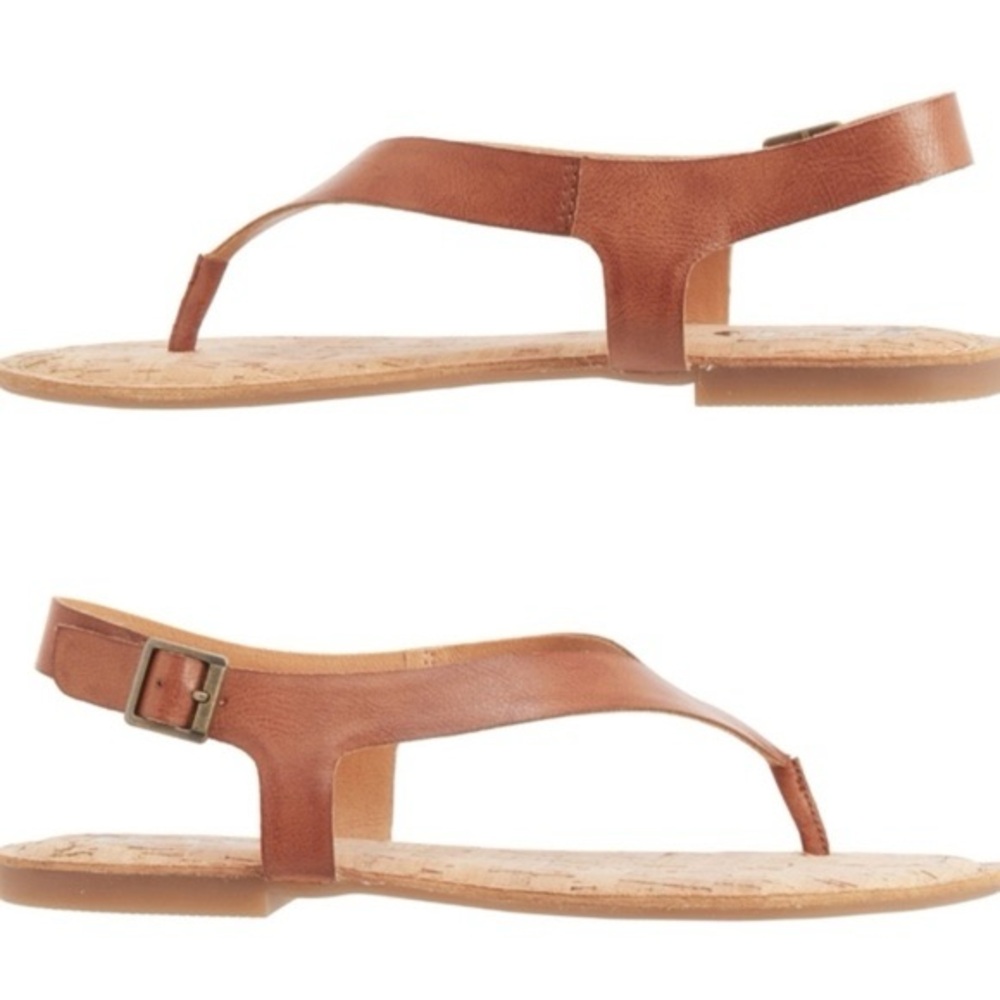 Brown Leather Sandals
